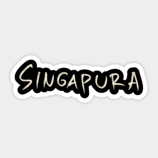 Singapura Sticker